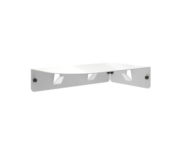 Ezra / 14" Round Shelf / 3 Hooks